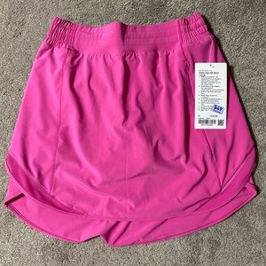 NWT lululemon hotty hot HR skirt